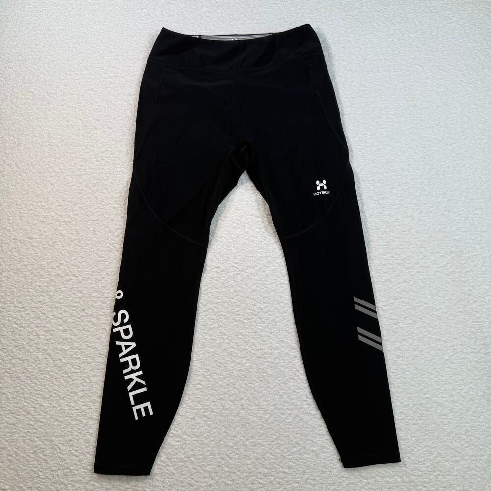 NWT Hotsuit womens leggings 6755012 black workout small